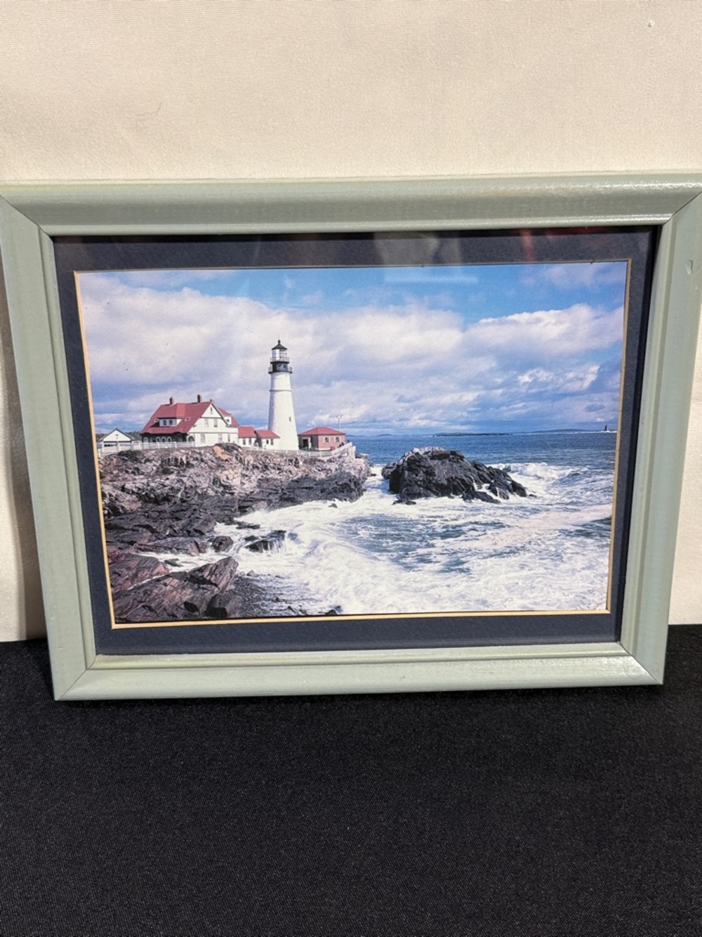 Portland Head Light Cape Elizabeth Maine Framed Print 11" x 9"